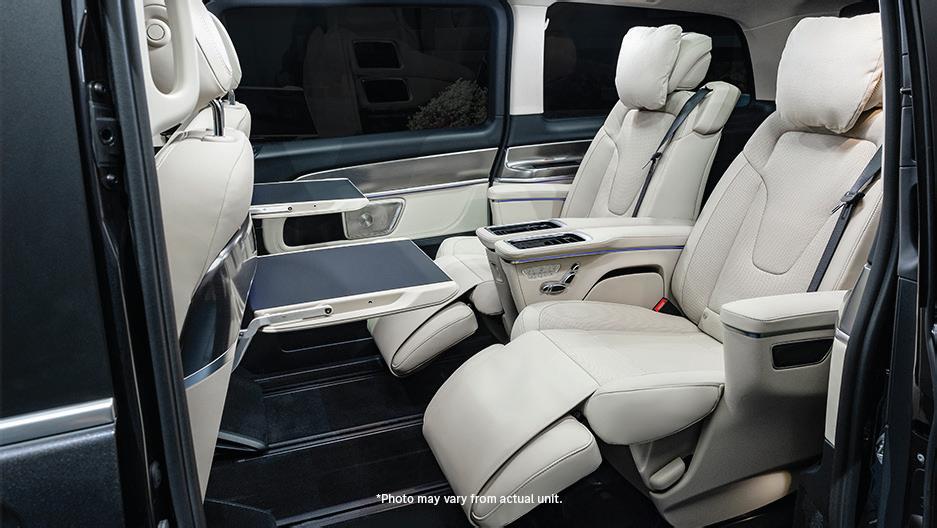 The Mercedes-Benz V-Class—Crafted for business and for family