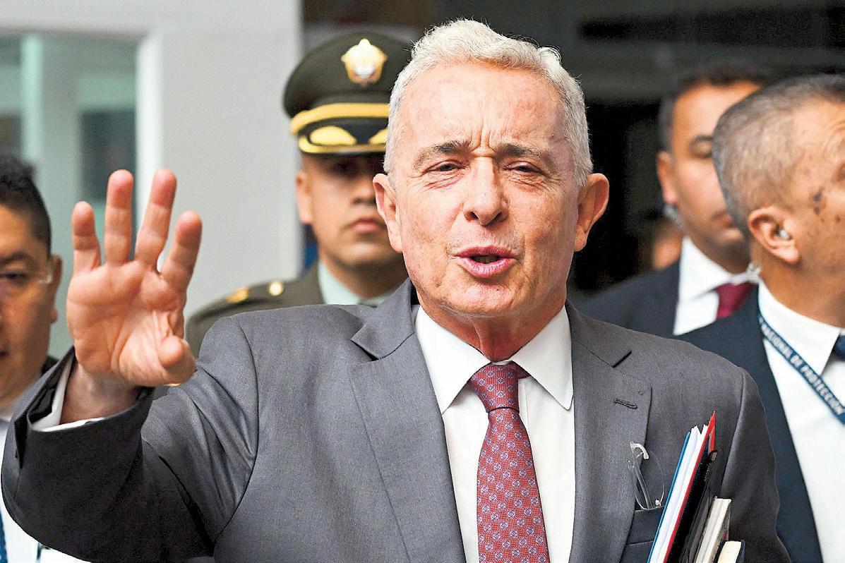 Colombian ex-president Uribe sentenced to 12 years house arrest