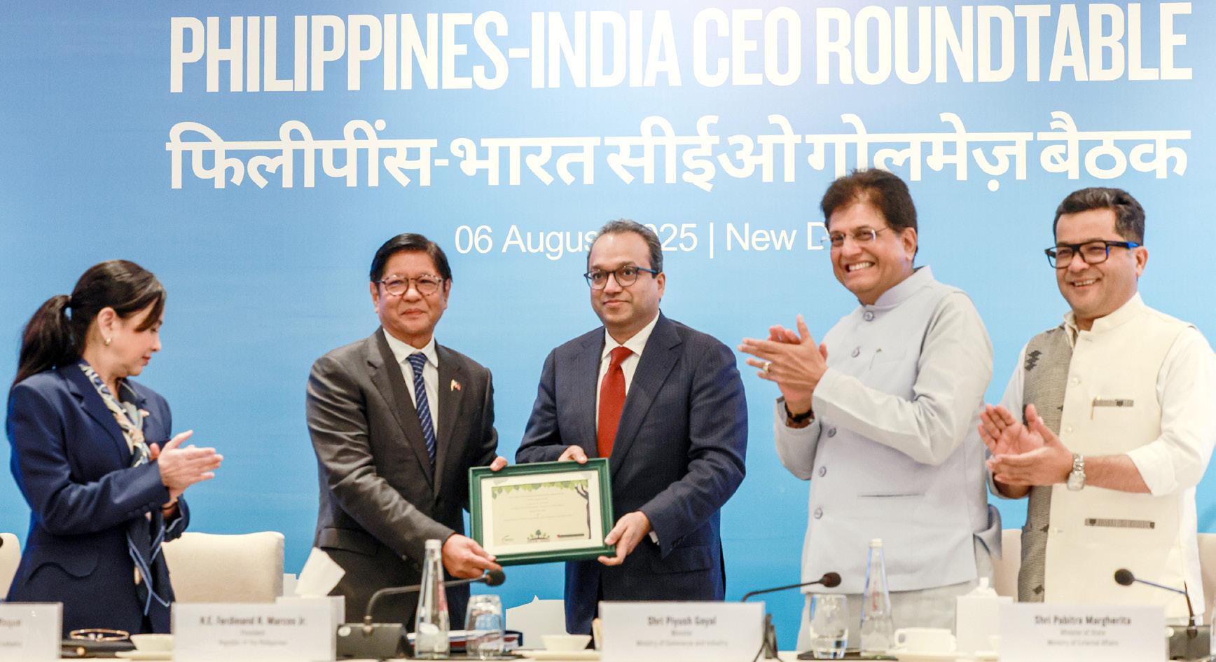 Marcos Pushes Preferential Trade with India