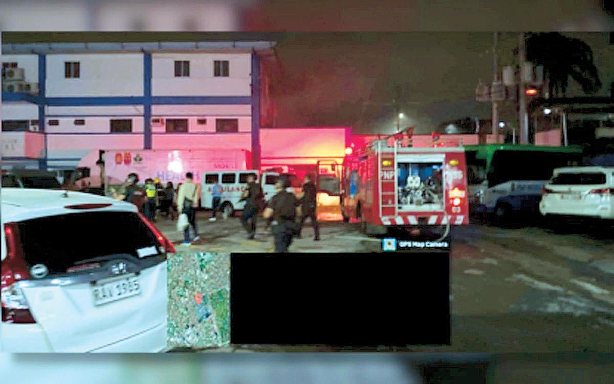 Fire Breaks Out at PNP Hospital