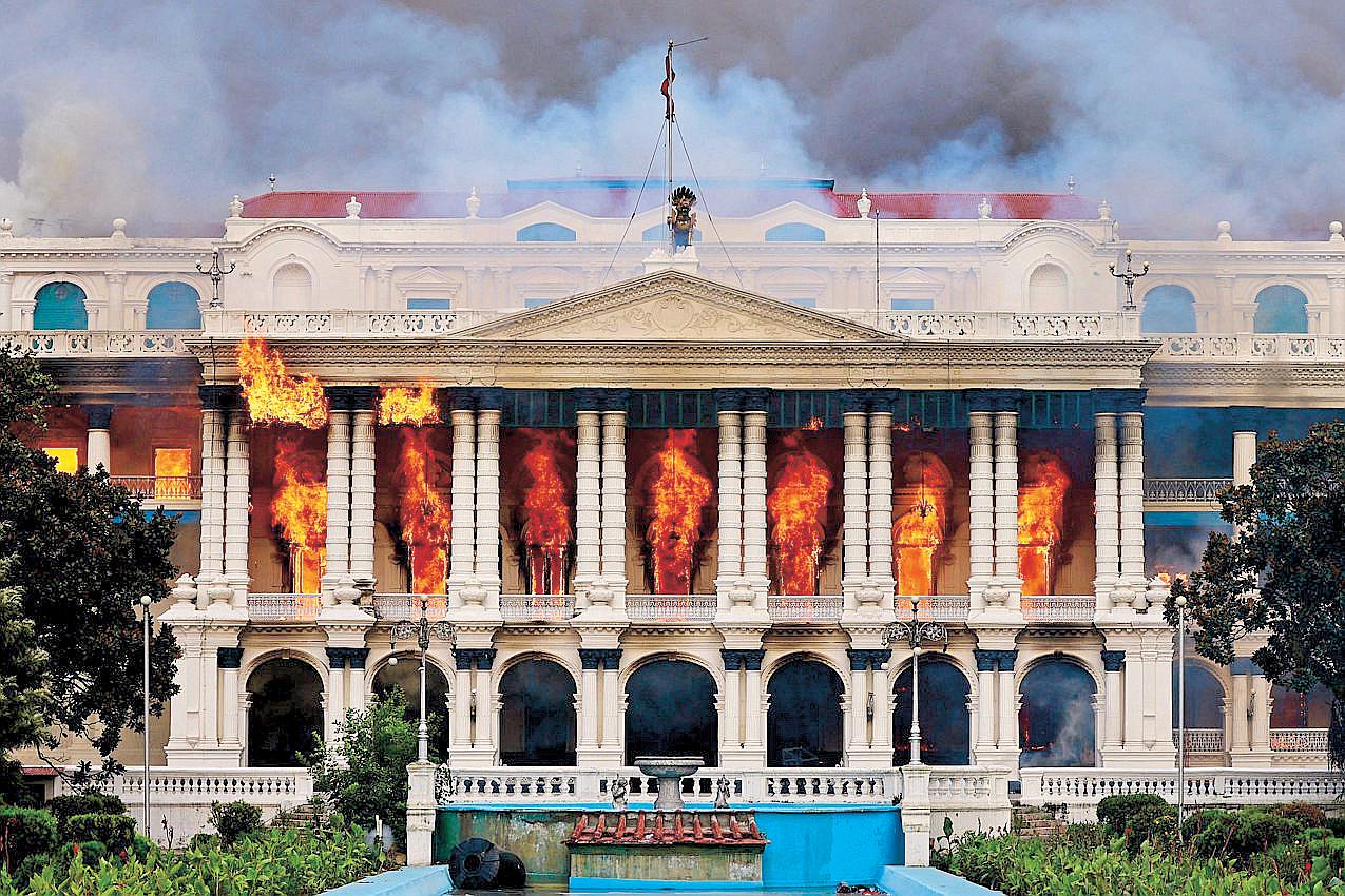 Nepal 'Gen Z' protesters set fire to parliament