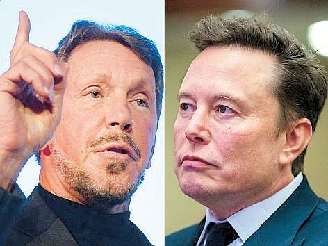 Musk's Title of Richest Person Challenged by Oracle's Ellison
