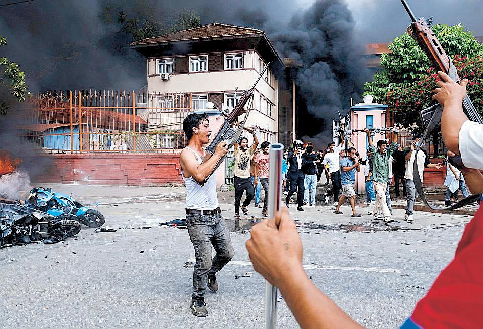 Nepal seeks new leader; army reclaims streets after protest violence