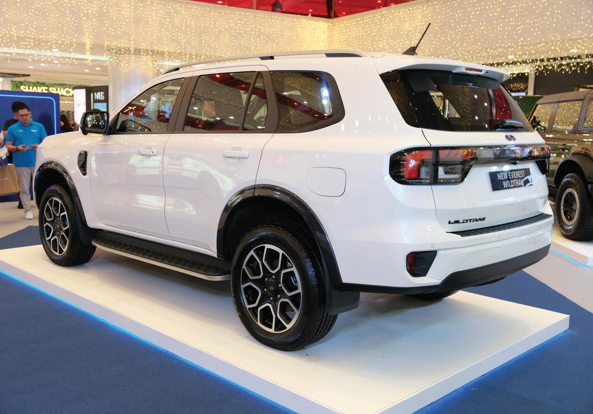 The Ford Everest Wildtrak sits as the new flagship trim