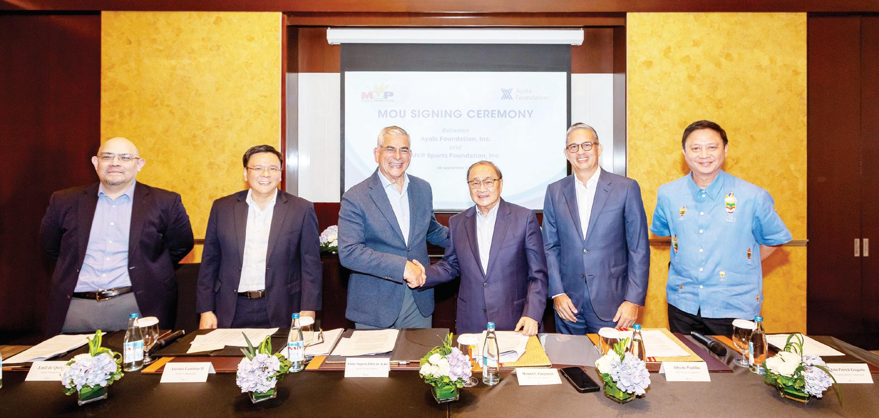 Ayala Foundation, MVP Sports Foundation partner to bring more Filipino athletes to global stage