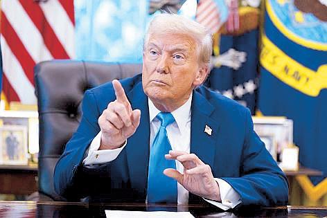 Trump urges Justice Department to charge his enemies