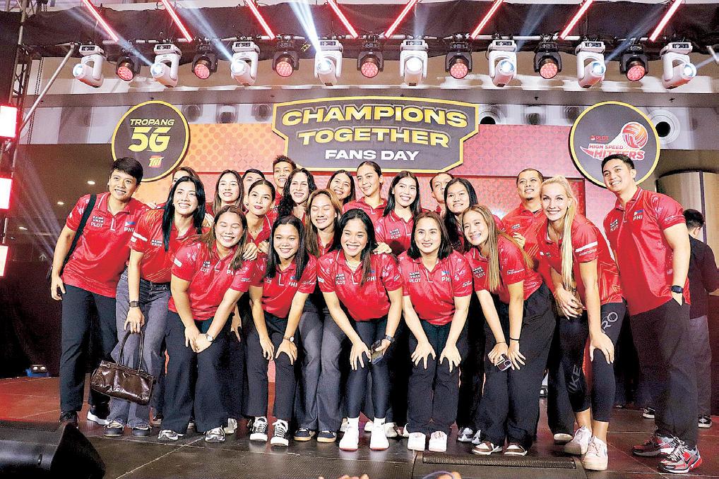 'Champs Together' - celebration of shared wins