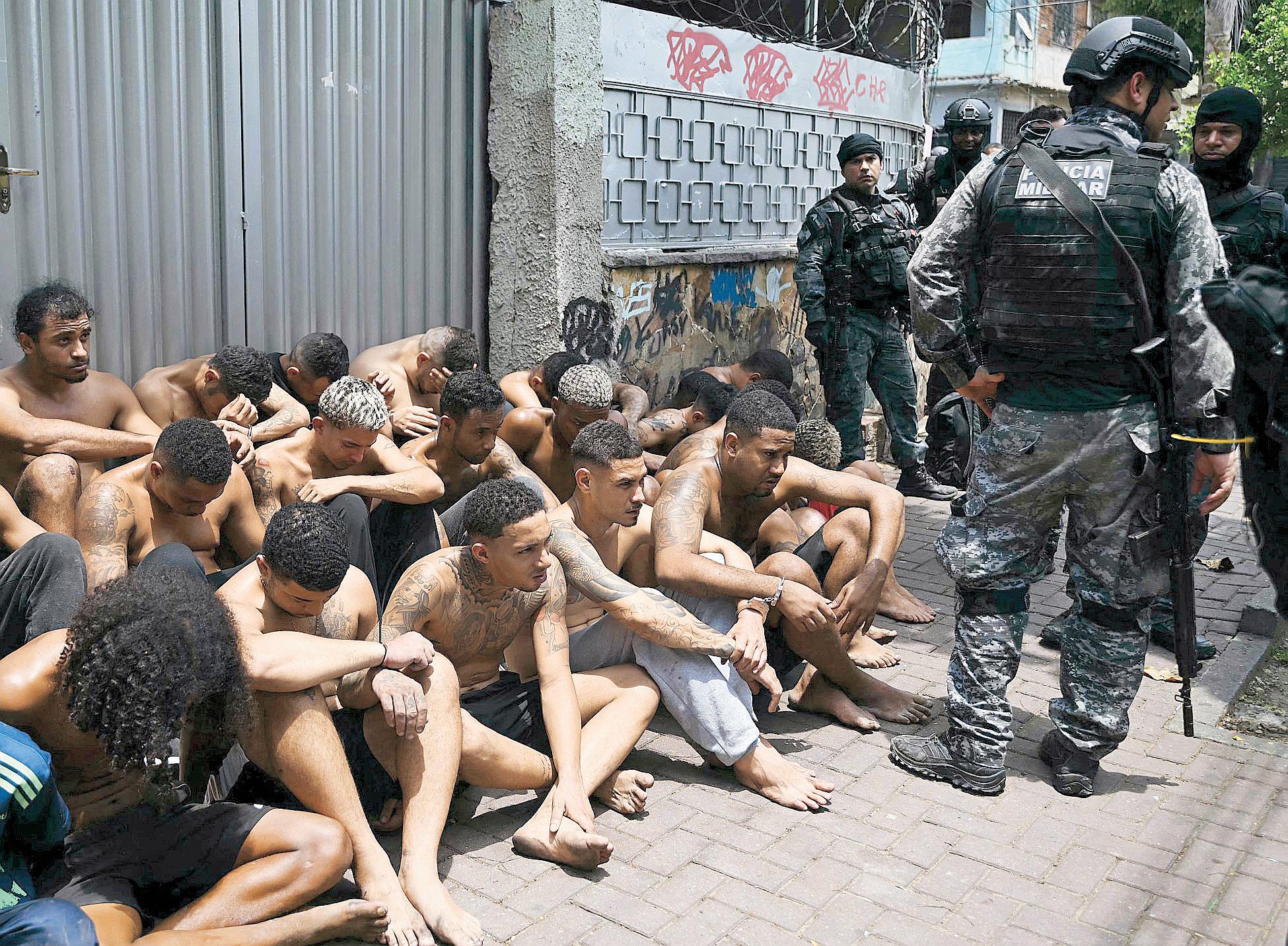 Brazilian raid on Rio gang leaves 64 dead