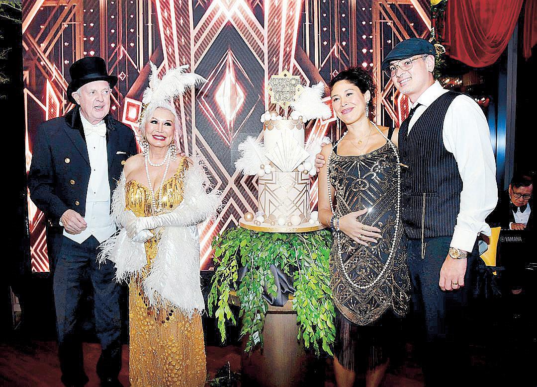 A DASHING CELEBRATION FOR A DISTINGUISHED GENTLEMAN