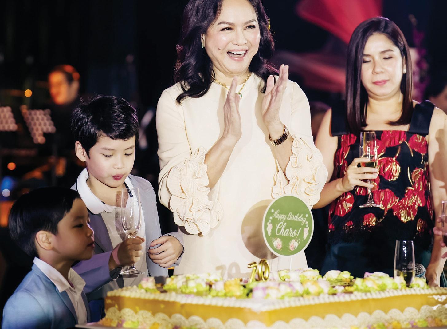 CHARO SANTOS-CONCIO CELEBRATES TWIN MILESTONES