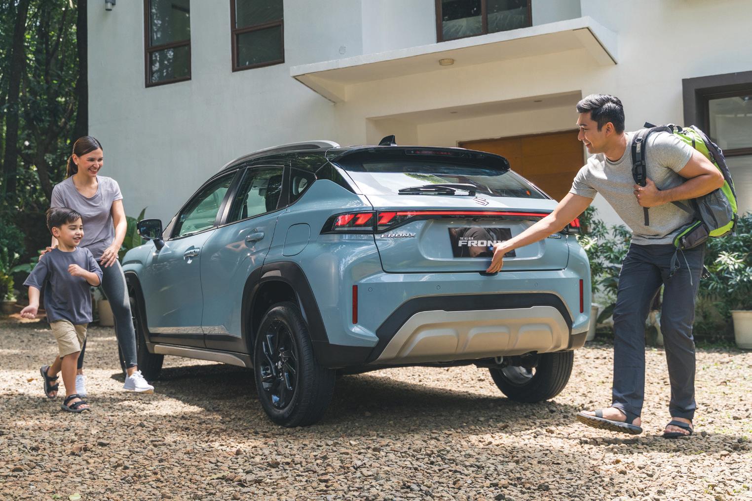 Safe journeys begin with Suzuki: The 5-star Fronx for families and young professionals