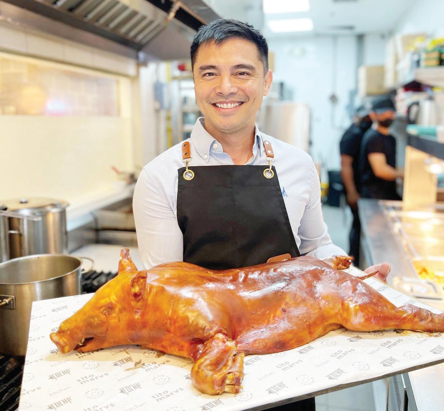 Marvin Agustin shares recipe for success