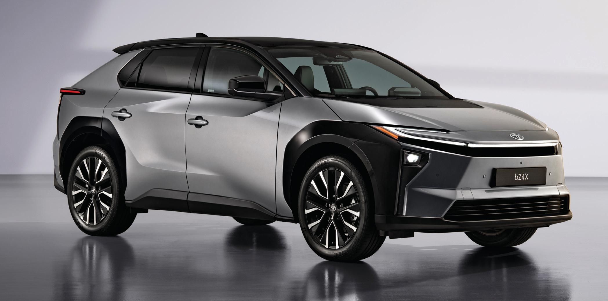 Get to know Toyota's first battery-electric vehicle, the bZ4X