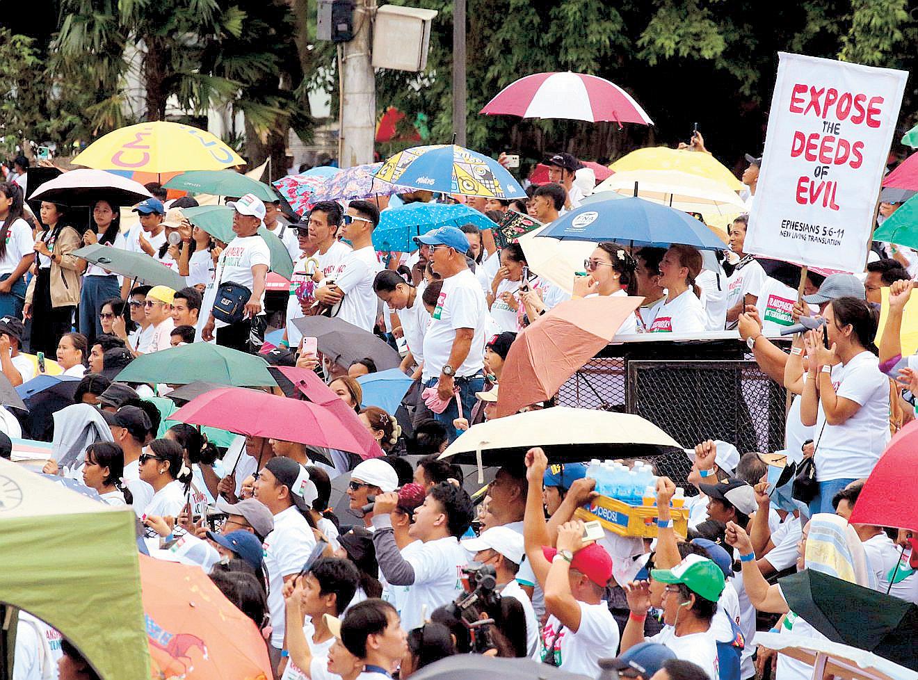 INC rally Day 2: Palace heeding transparency calls