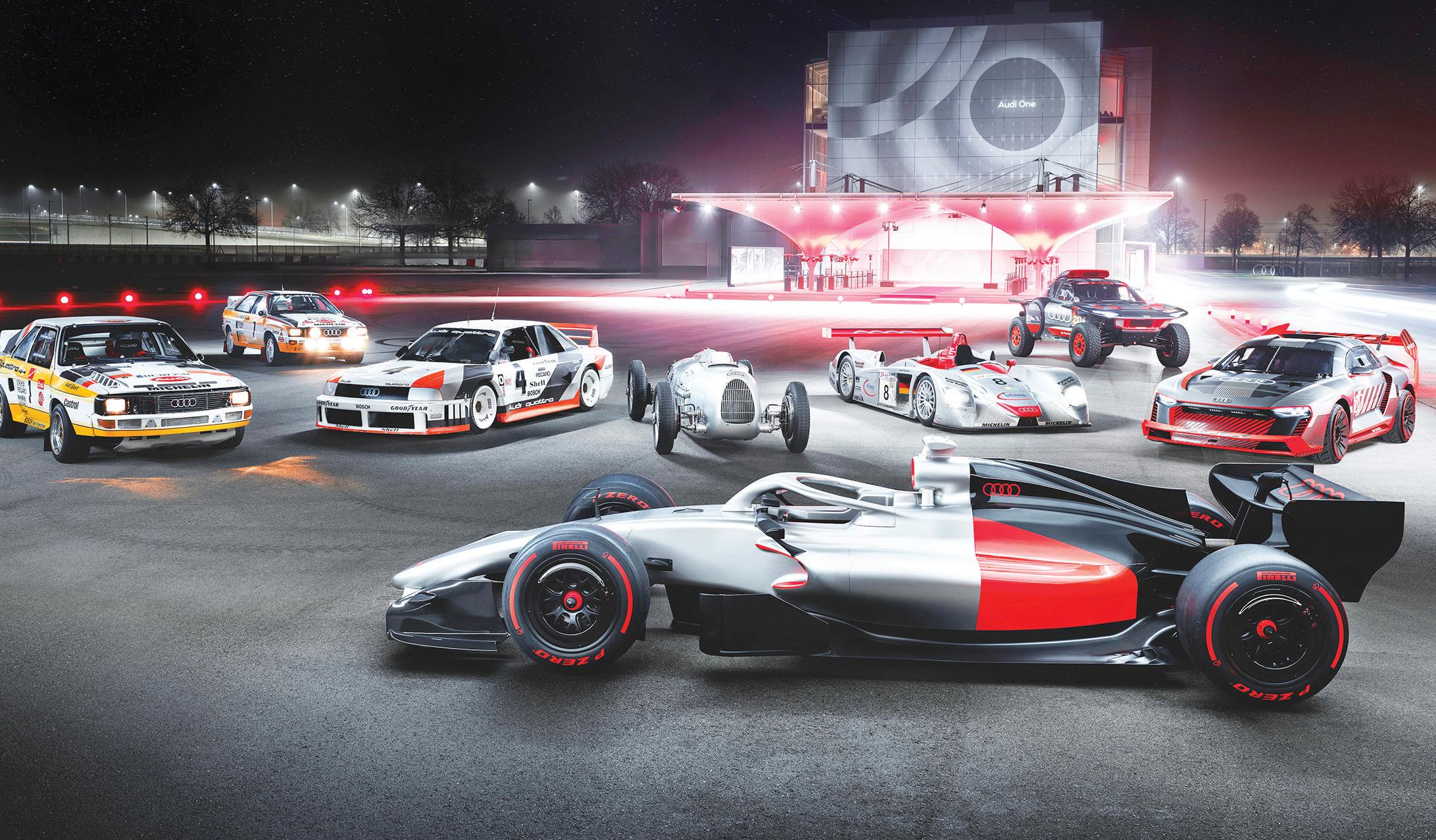 AUDI REVEALS FORMULA 1 CONCEPT AHEAD OF 2026 DEBUT IN TOP MOTORSPORT SERIES