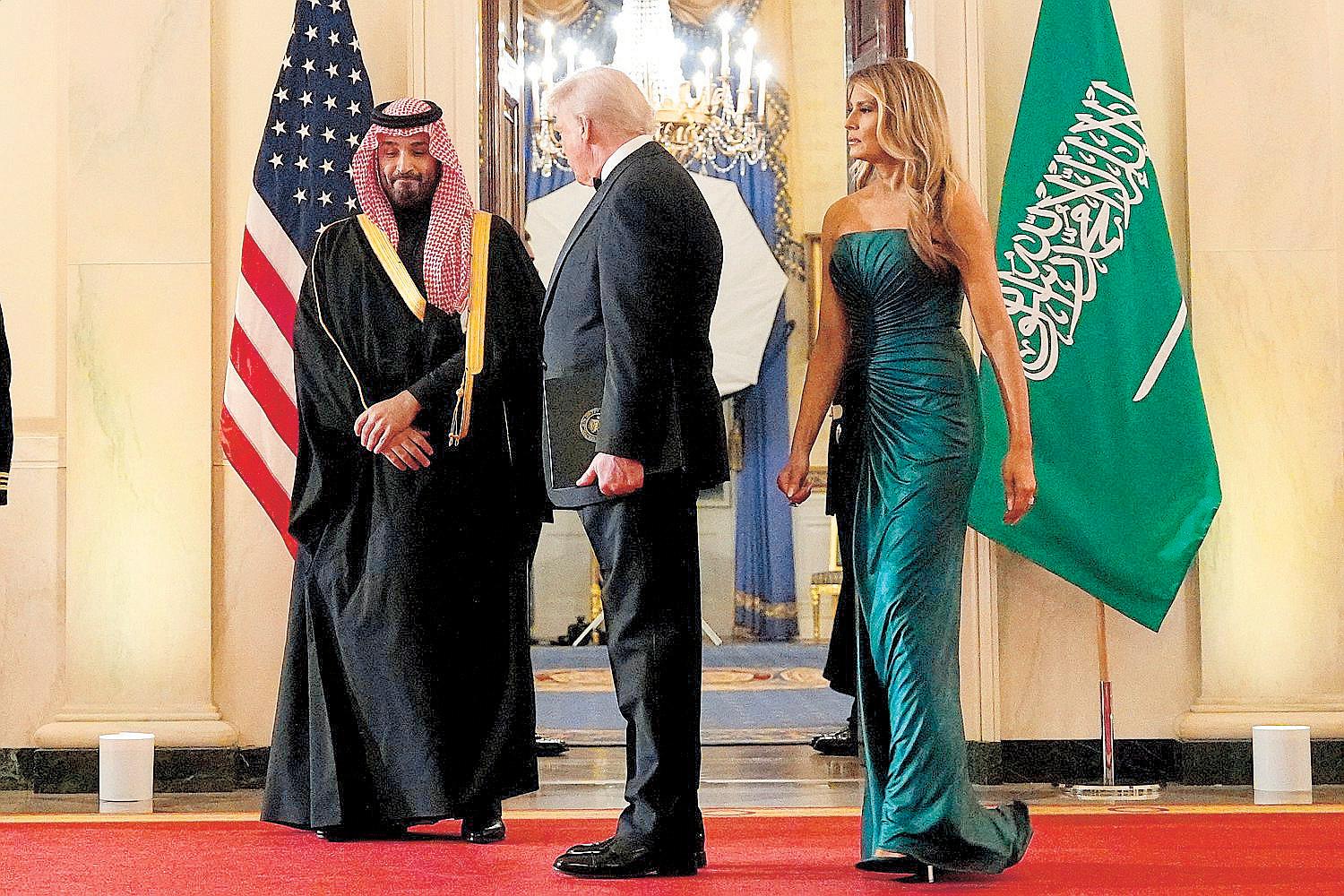 Khashoggi widow distraught over Trump meeting with Saudi prince