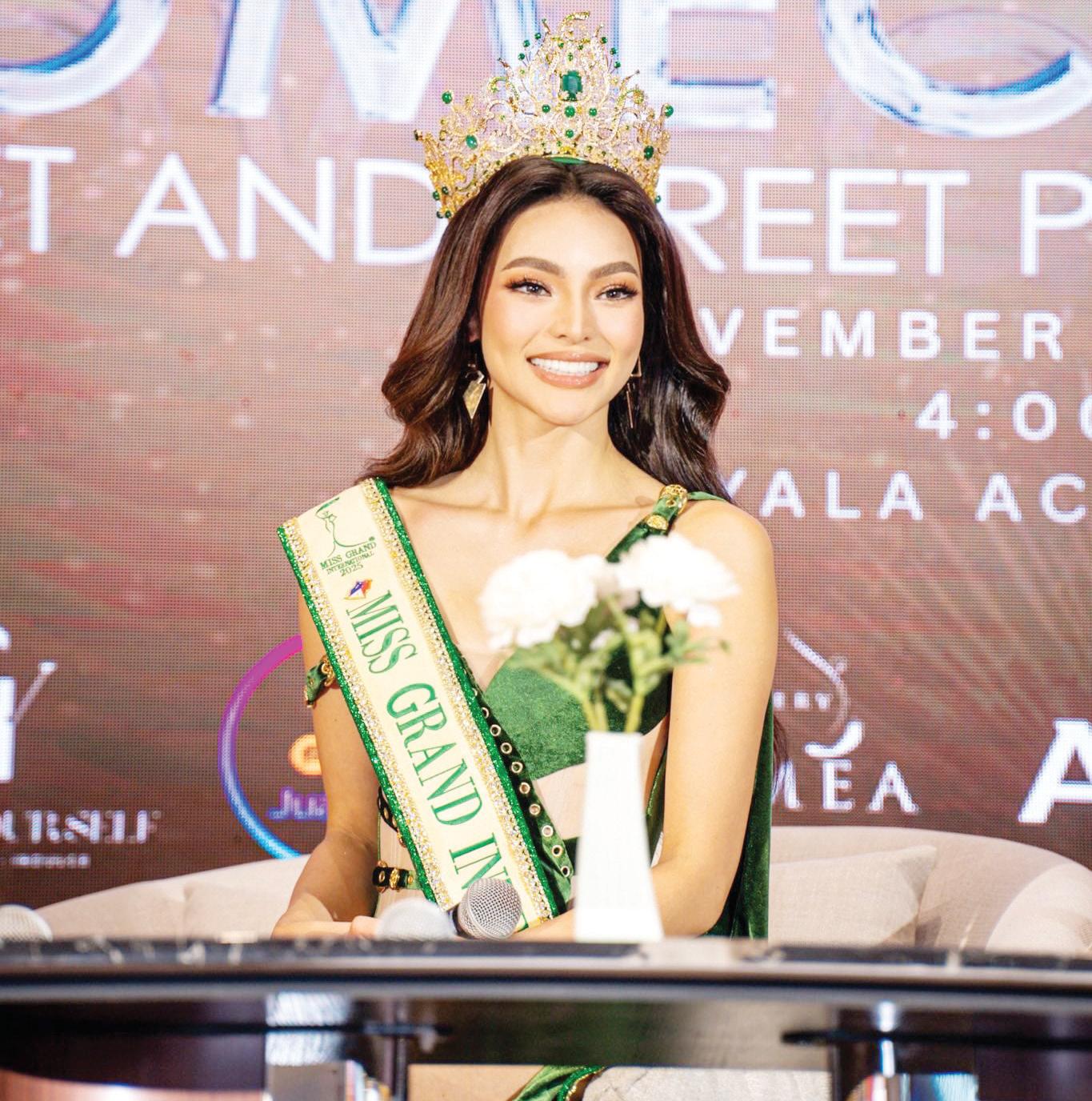 EMMA MARY TIGLAO CREDITS PINOY BAYANIHAN FOR MISS GRAND INT'L VICTORY