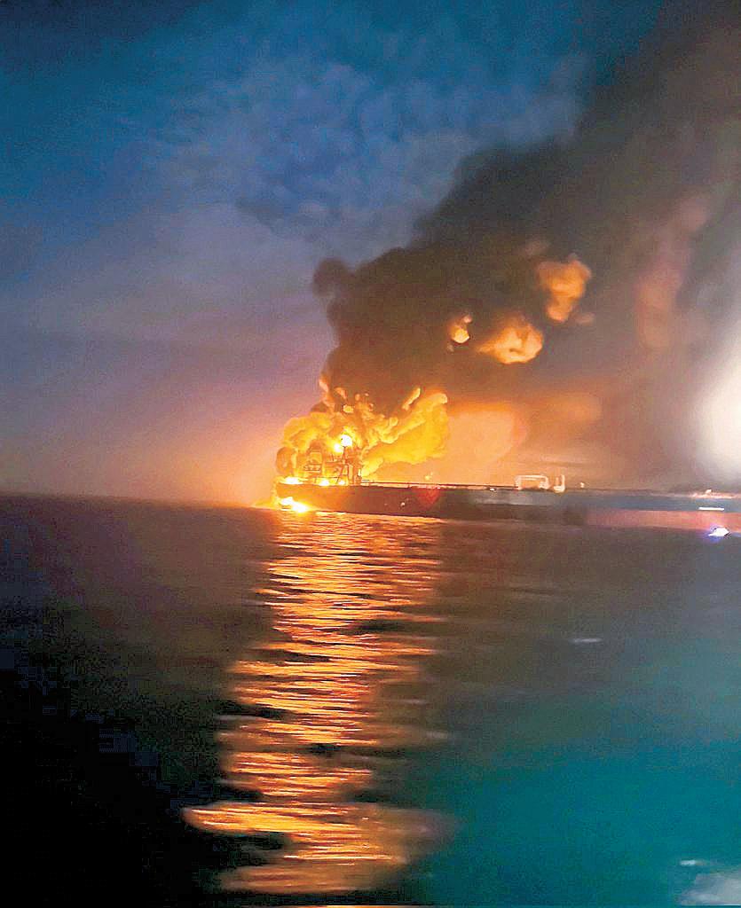 Blasts hit sanctioned tankers off Turkey's coast, rescues underway