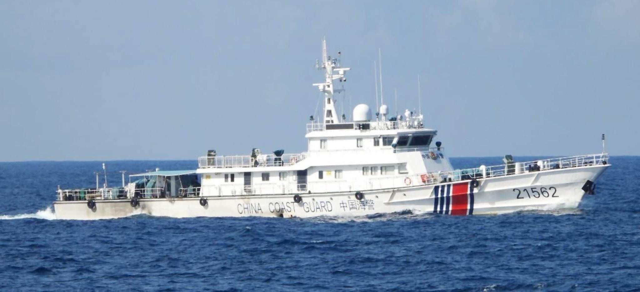 PCG: Chinese ships continue encroaching in WPS