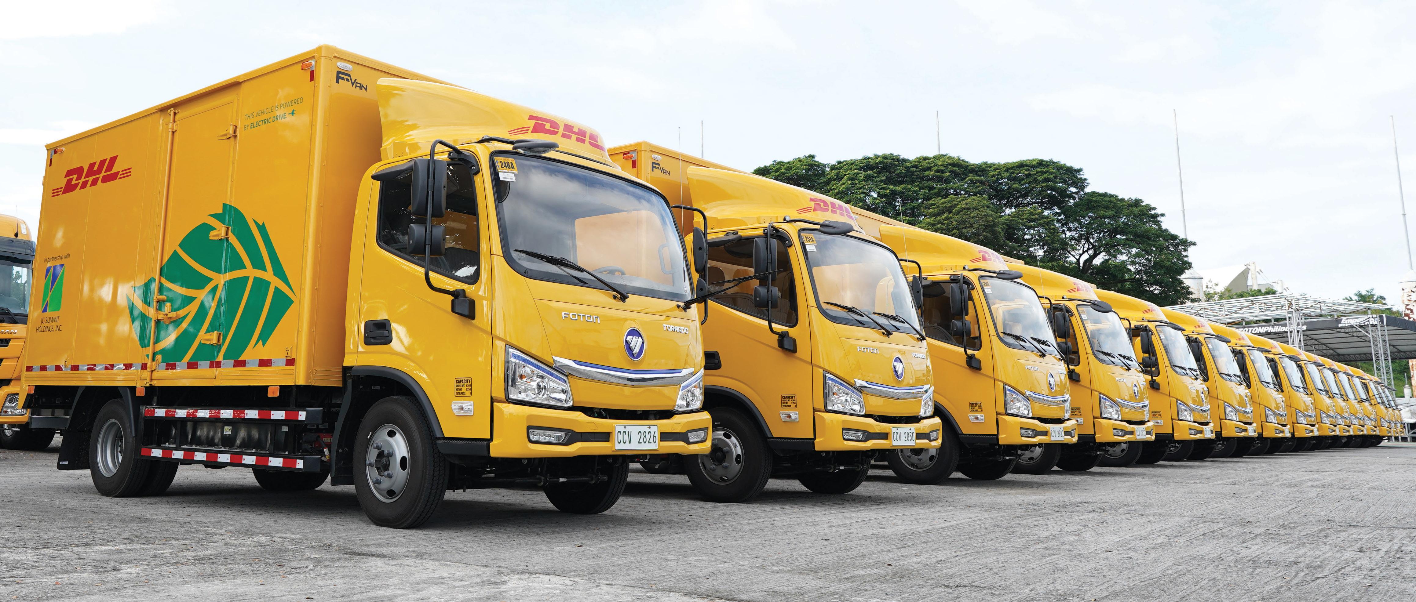 FOTON MOTOR PHILIPPINES FORGES A PARTNERSHIP WITH DHL SUMMIT SOLUTIONS INC.