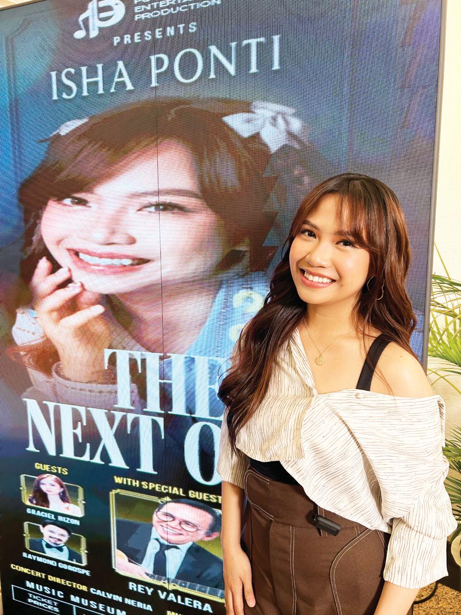 Newcomer Isha Ponti pens original songs