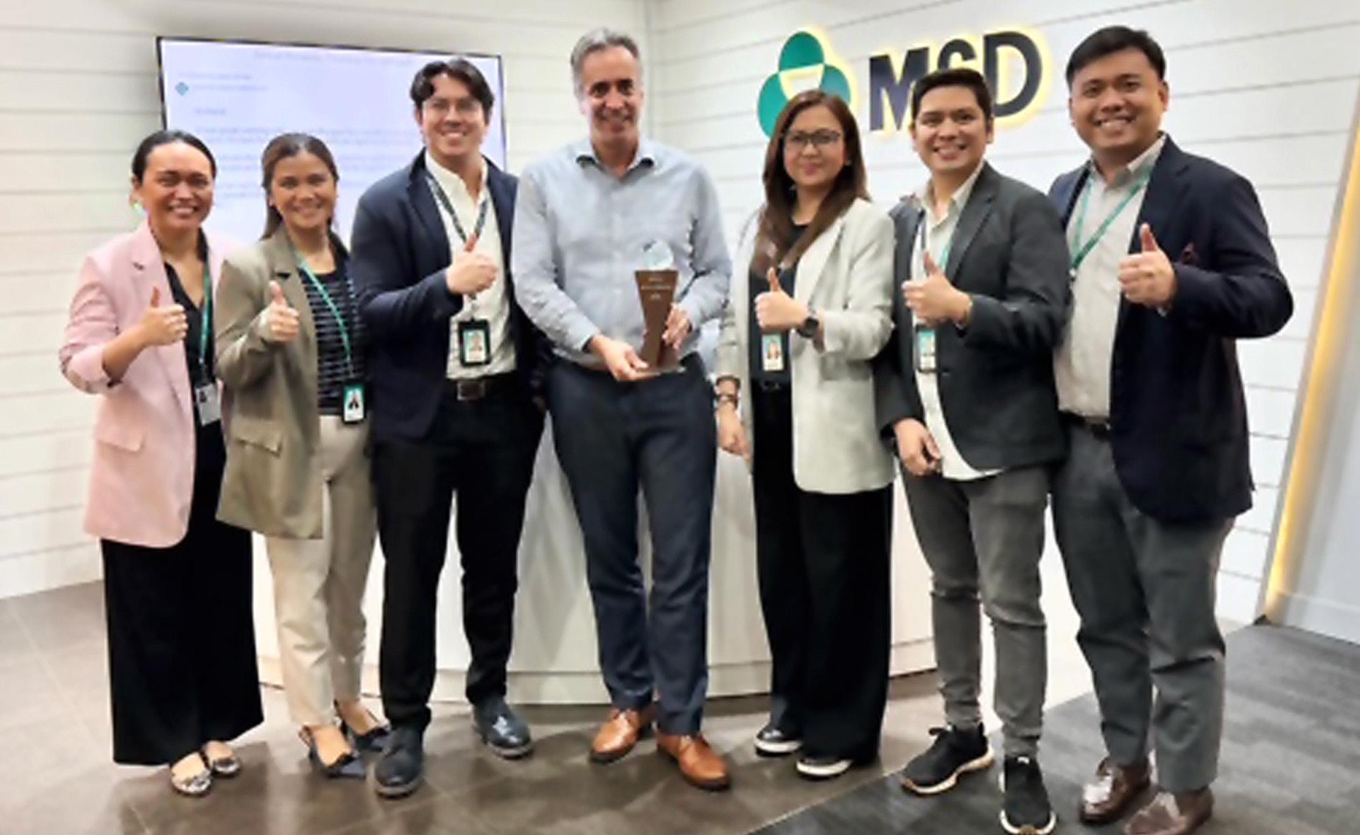 MSD bags advocacy excellence award