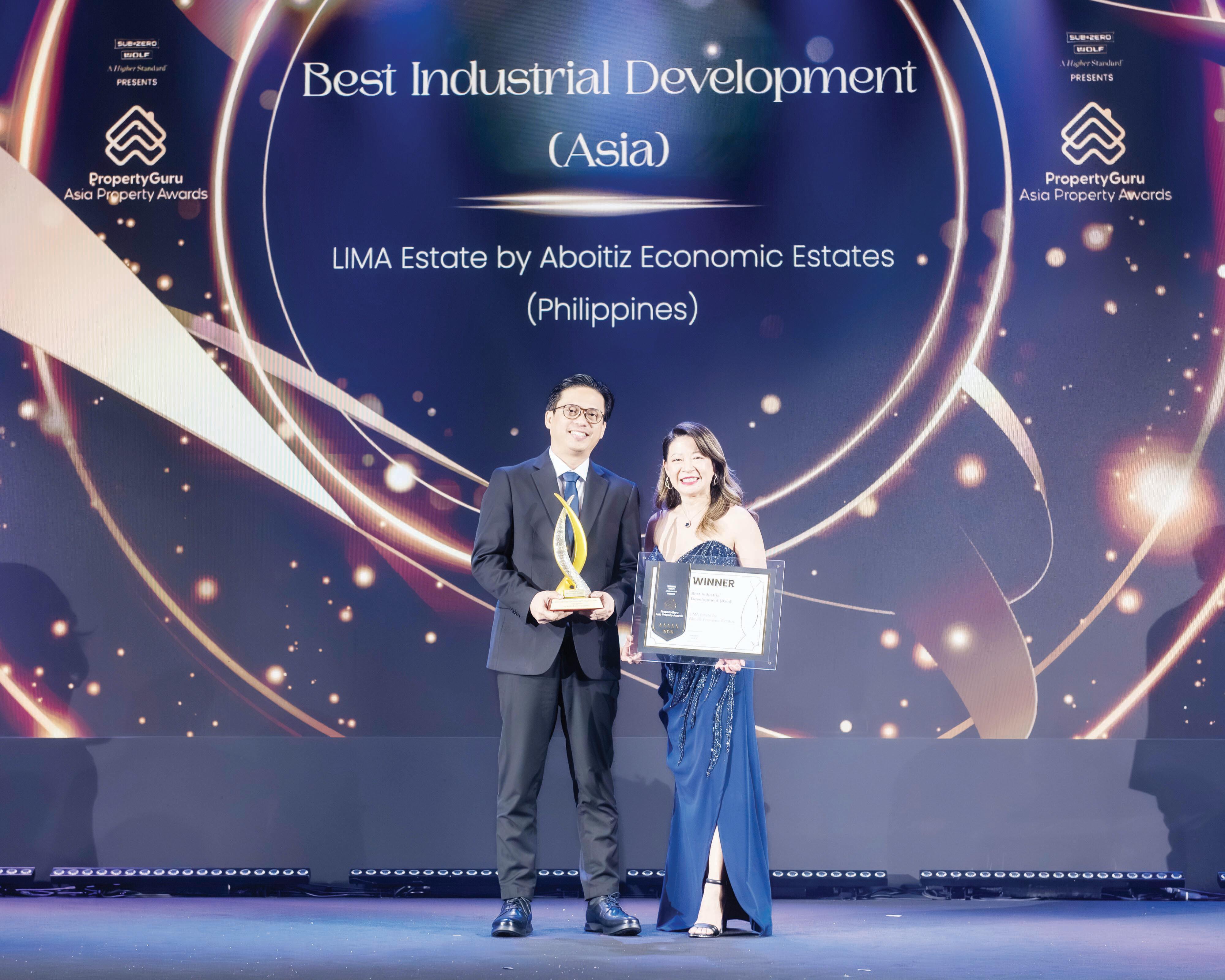 Setting the Standard in Asia: Aboitiz Economic Estates and Aboitiz Land Recognized for Industry Leadership