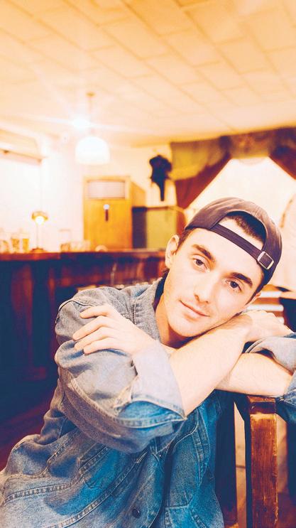 GREYSON CHANCE IS READY TO FLIP THE RECORD
