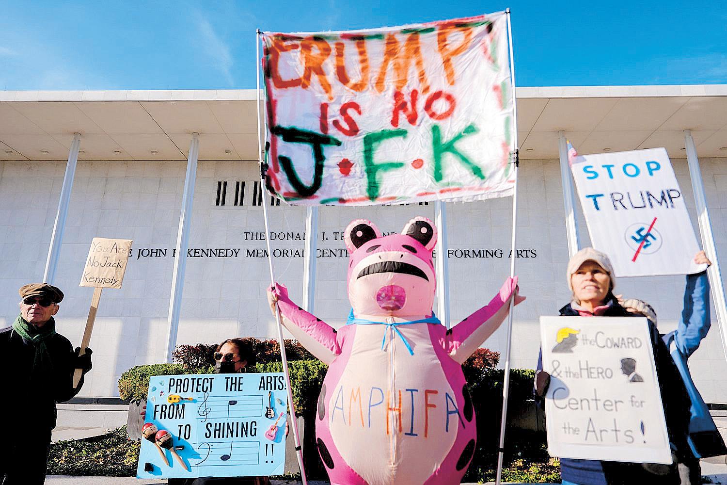 Performers cancel shows at Kennedy Center after Trump renaming