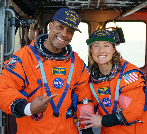 Artemis II astronauts return to Earth