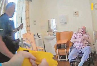 Why did harmless OAP cop a Taser?