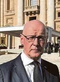 £1.6k for FM's trip to Rome for funeral of Pope Francis