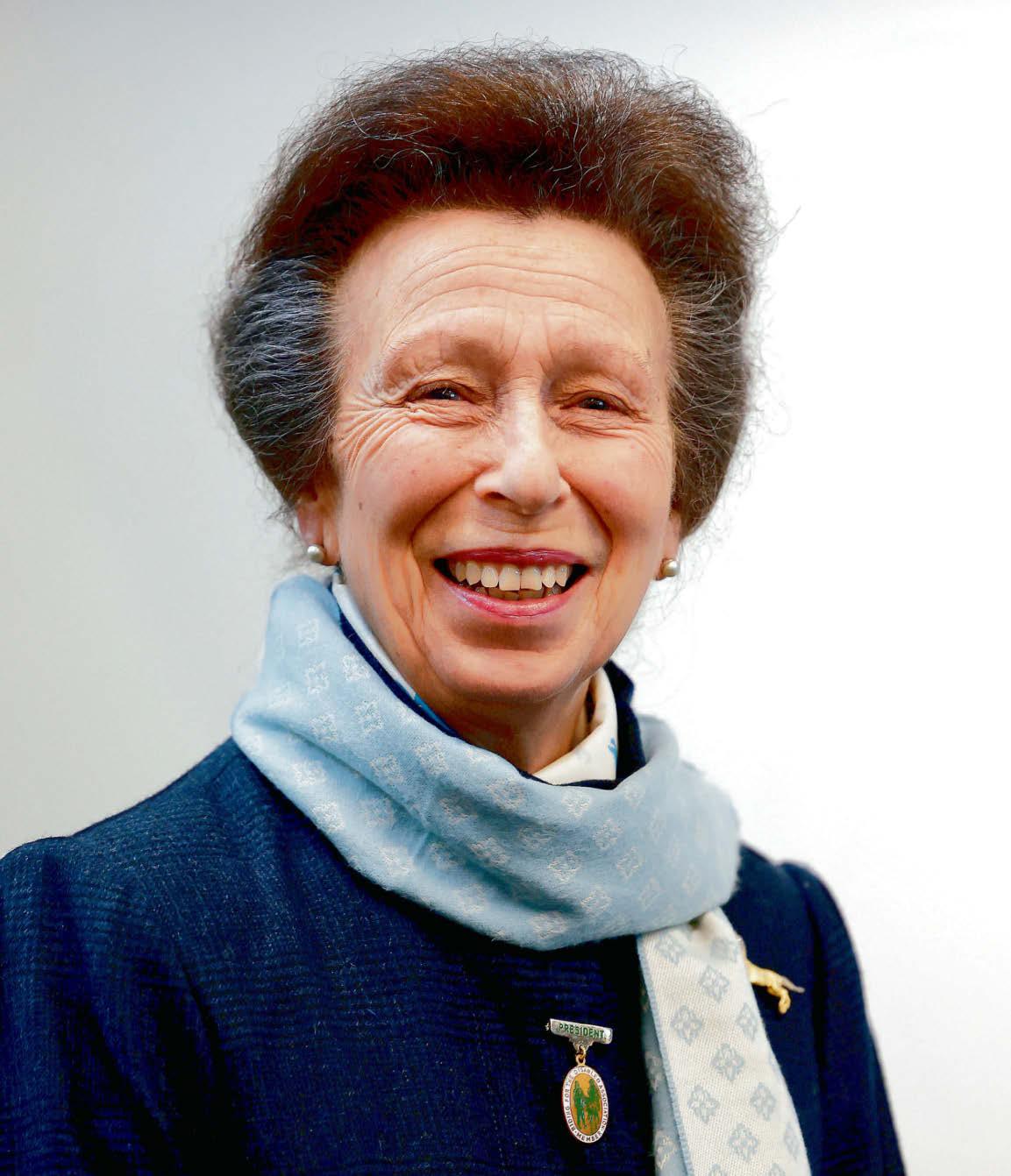 PRINCESS ANNE MARKS A MILESTONE