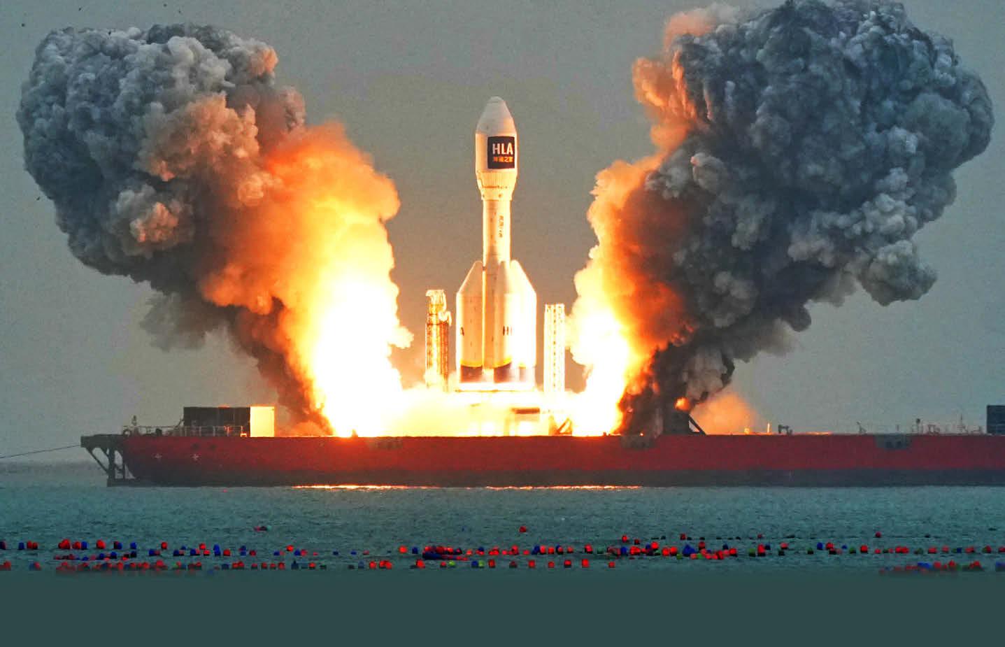 Second mission for the world's mightiest rocket