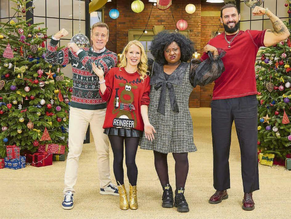 Anton's hopes of glittering success in celeb Sewing Bee