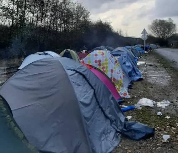 ‘This is no life': Dunkirk camp migrants ask for help