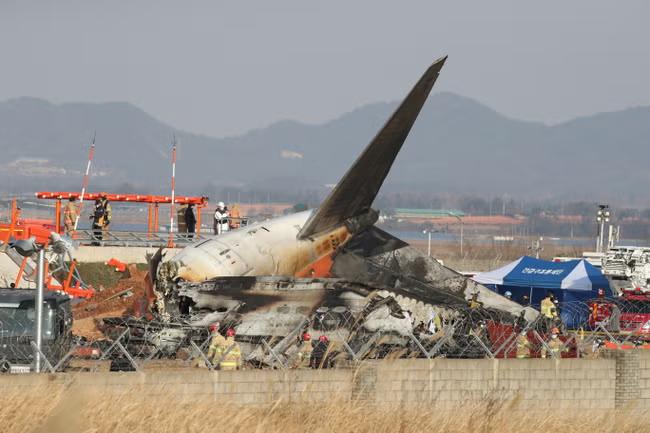 Distraught families demand answers after 179 are killed in South Korea plane crash