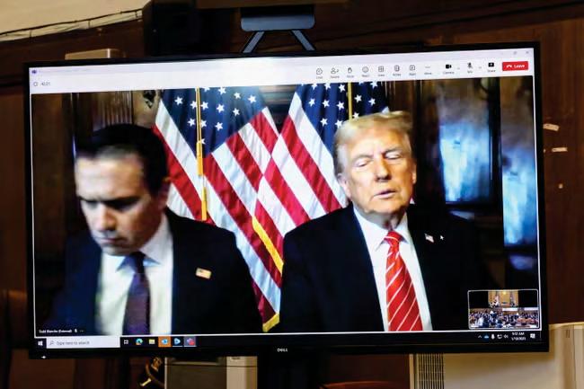 President-elect avoids jail in hush money case 'charade'
