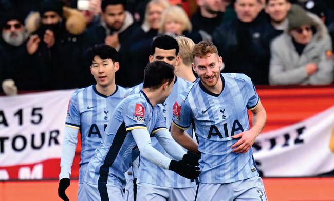 Spurs survive torpedoes’ as Tamworth give stars a scare