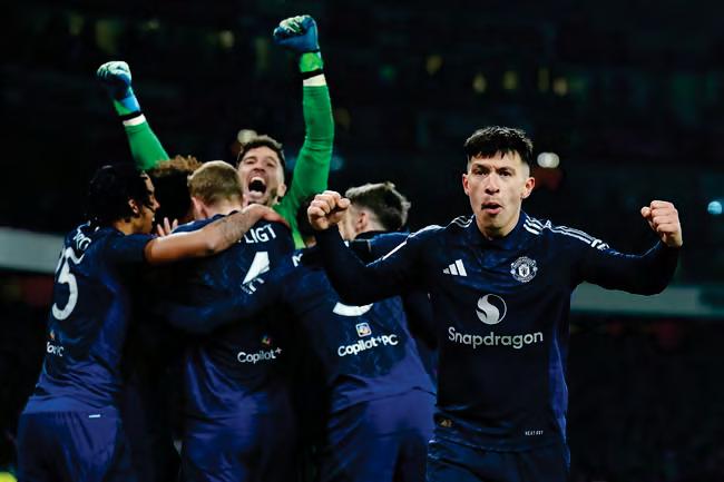 Amorim's stature grows as misfiring Arsenal exit cup