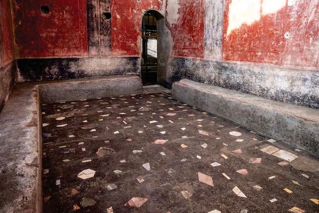 Pompeii baths unearthed in 'once-in-a-lifetime' find