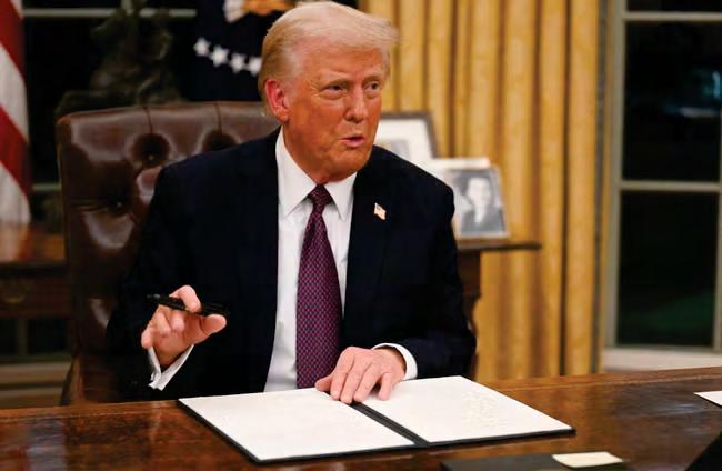 Trump accused of using AI to write up executive orders
