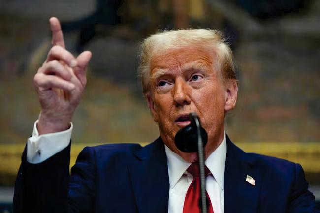 Trump's spite agenda shows lust for revenge is undimmed