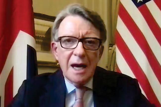 Mandelson backtracks on ‘ill-judged' Trump criticism