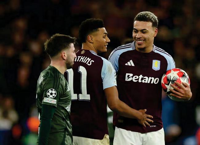 Rogers scores hat-trick as Villa extend winning run