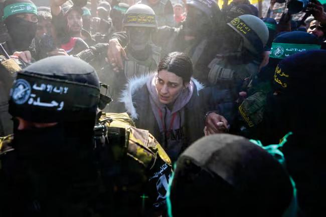 Three Israelis and five Thai hostages released by Hamas