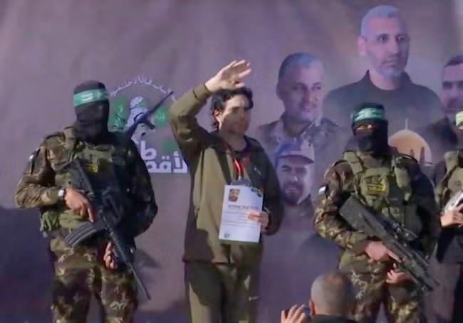 Hamas releases three Israeli hostages as ceasefire holds