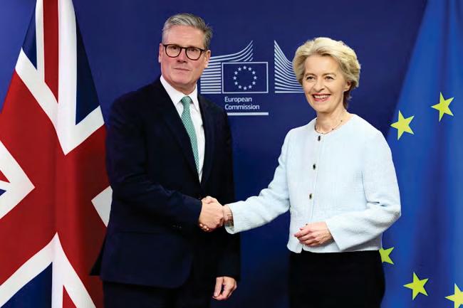 Starmer urges EU leaders to increase defence spending