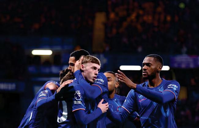 Chelsea strike it lucky to jump back into top four