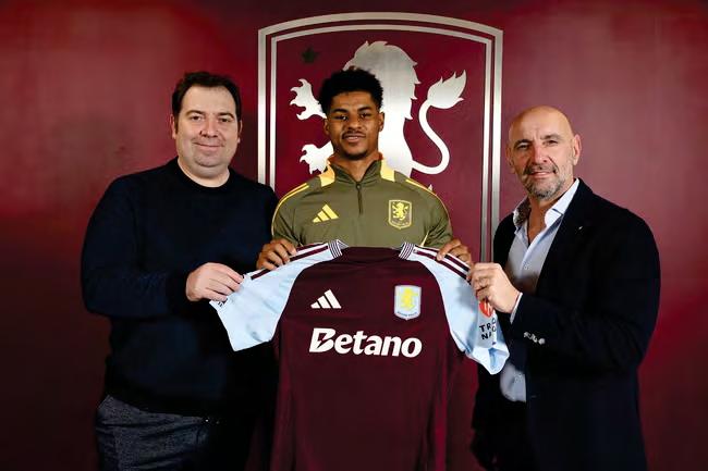 Rashford will fit in well with Villa’s team of lost talents